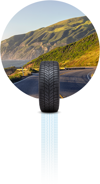 Forceum Tire on Coastal Highway